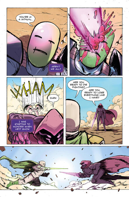 DR. PYRO - Script by Enrique Bermudez + Art by Francesco Onorio