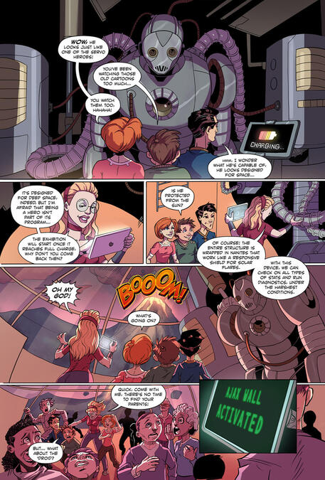 SERVO HERO - Script by Christoff RDGZ + Art by Antonio Valjean + Colors by Lucas Brigido